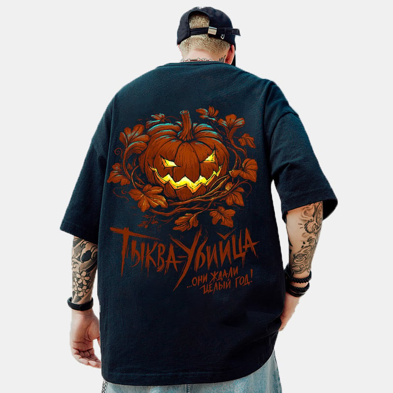 Halloween  Brand Hip-hop Loose T-shirt