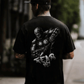Brave Ninja Skull Street T-shirt