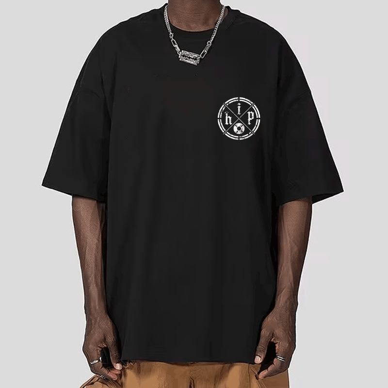 Hip Hop Happy Birthday Loose T-Shirt