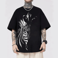 Handsome Zebra Hip-Hop T-Shirt