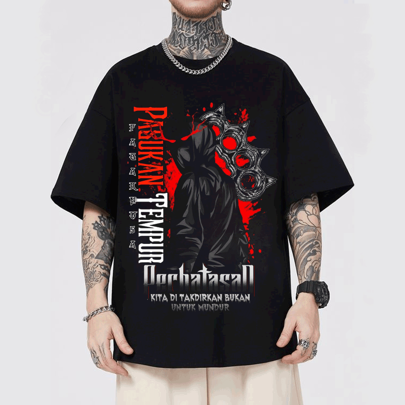 Dark Ninja Hip Hop Over Size T-Shirt