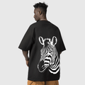 Zebra Street Hip-Hop Over Size T-Shirt