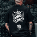 Crown Skull Street Dark T-shirt