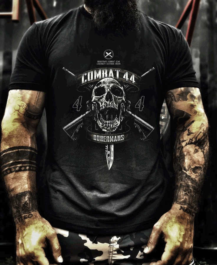 Combat 44 Skull Street Tee