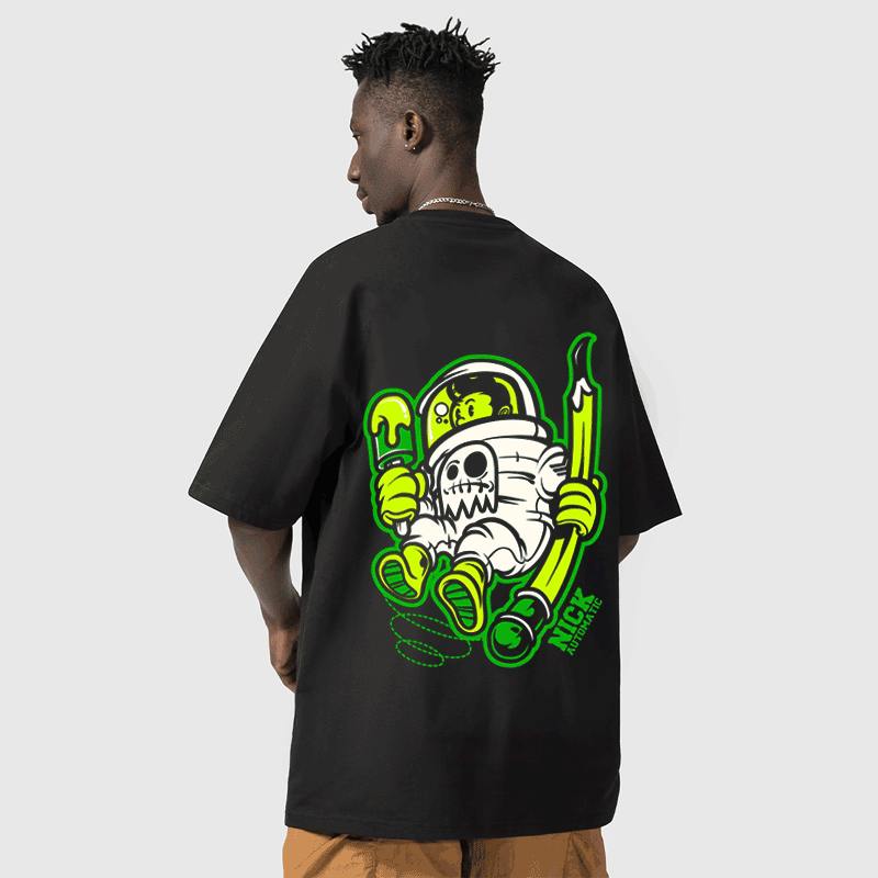 Summer Astronaut Ice Cream Hip Hop T-shirt