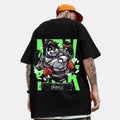 Skateboard Panda Hip-Hop Loose T-Shirt