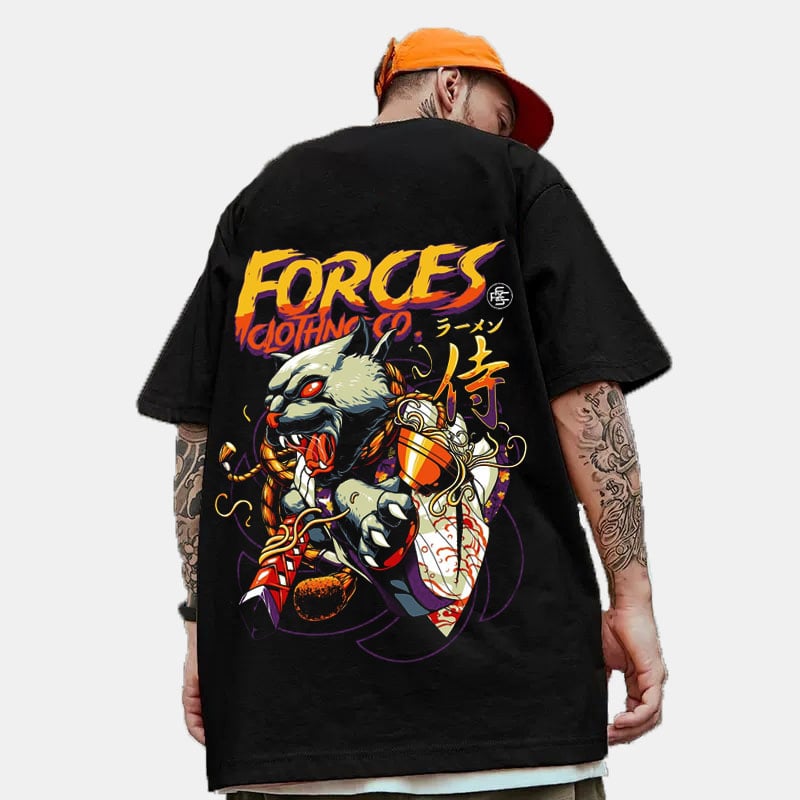 Fierce Wolf Guards Plus Size T-Shirt