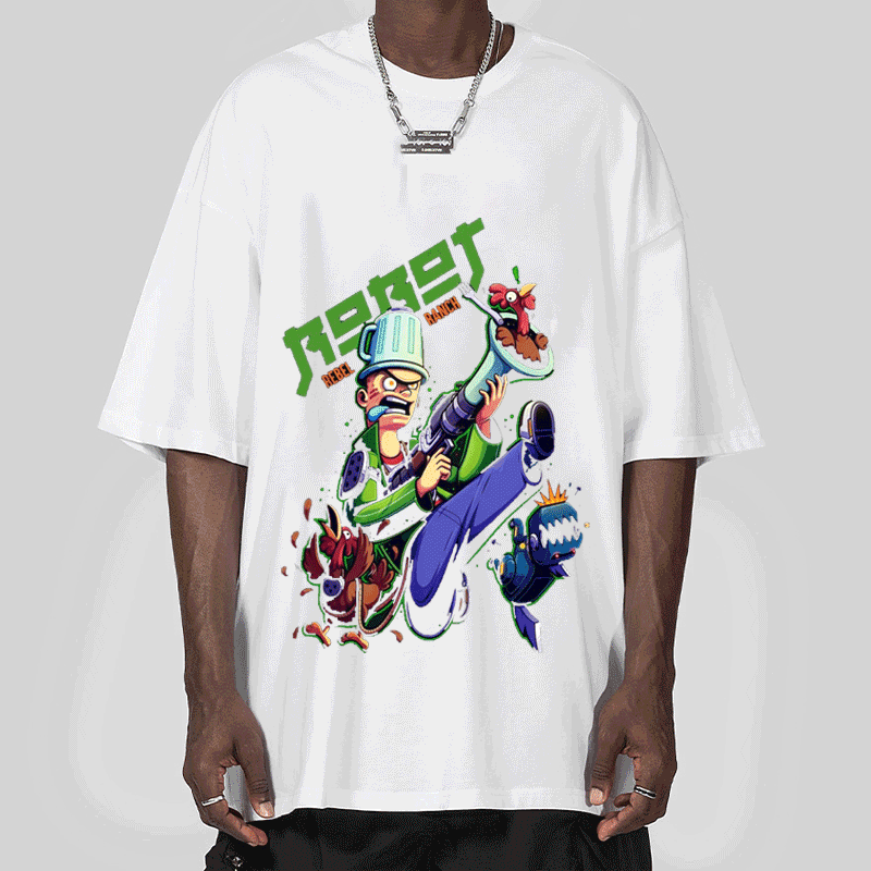 Angry Hunter Street Loose T-shirt