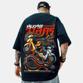 Cyberpunk Mecha Dragon Over Size T-shirt