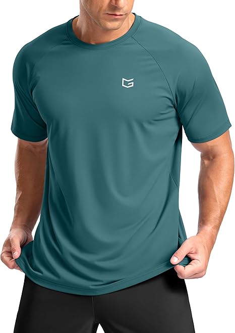 G Gradual Men's Athletic Workout T-Shirts Moisture Wicking
