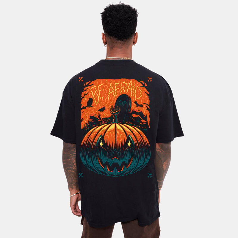 Halloween  Brand Hip-hop Loose T-shirt