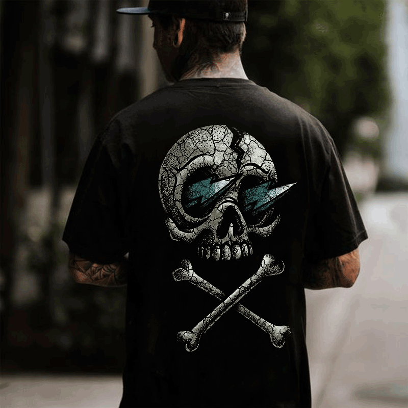 Men'S Skull Street Tee