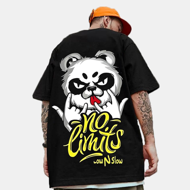 Hip Hop Panda Loose T-Shirt