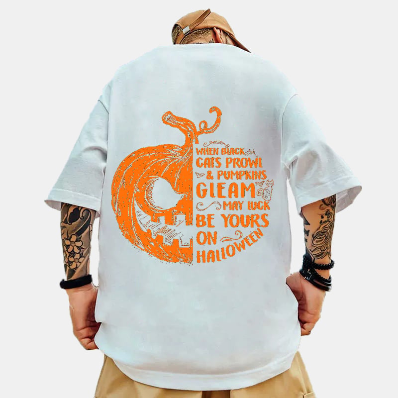 Halloween  Brand Hip-hop Loose T-shirt