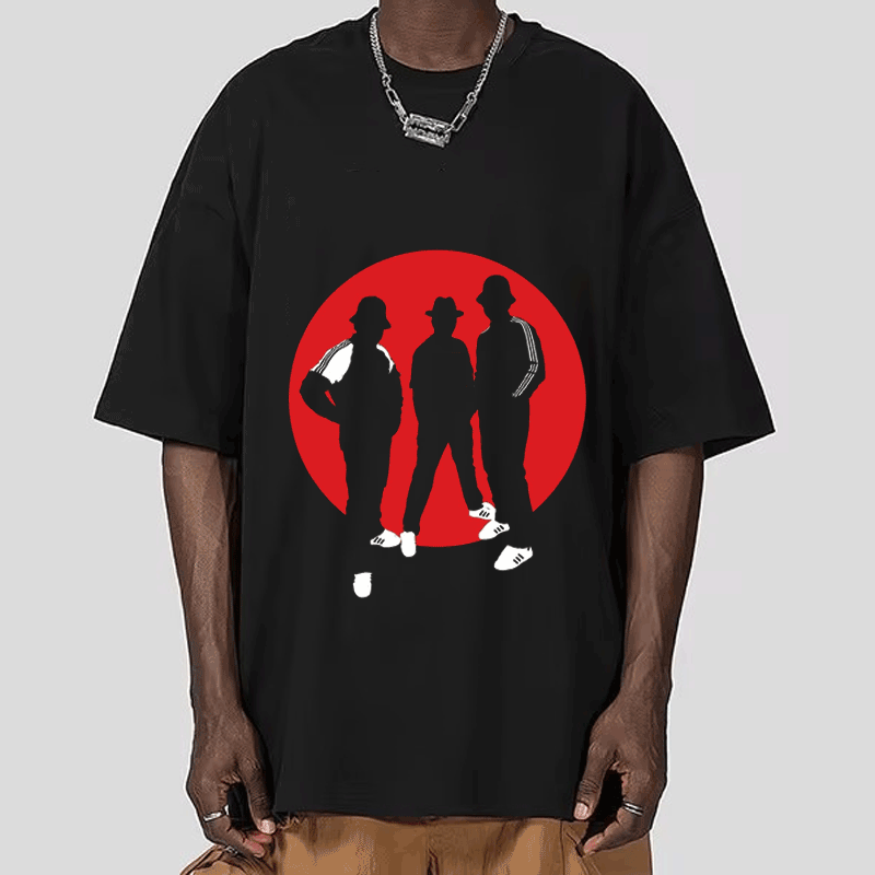 Hip-Hop Group Street Loose T-Shirt