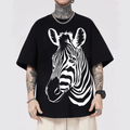 Zebra Street Loose T-shirt