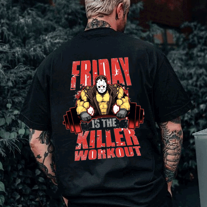 Mask Men'S Fitness T-Shirt