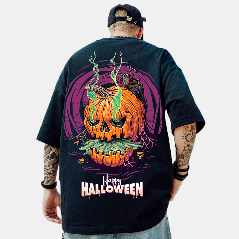Halloween  Brand Hip-hop Loose T-shirt