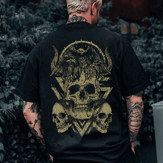 Skull Handsome Street T-Shirt