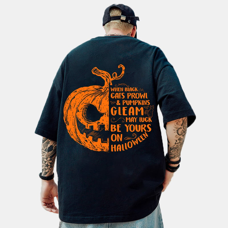Halloween  Brand Hip-hop Loose T-shirt