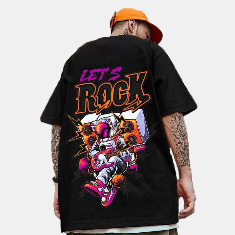 Rock Astronaut Street Loose T-Shirt