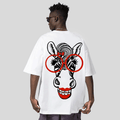 Funny Zebra Hip Hop Over Size T-Shirt