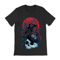 Bird And Skull  T-Shirt