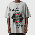 Rapper Poker Street Loose T-shirt