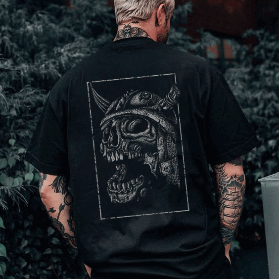 Viking Dark Skull T-shirt